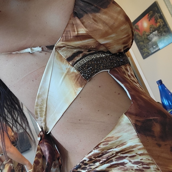 Gorgeous animal print gown - Picture 14 of 14